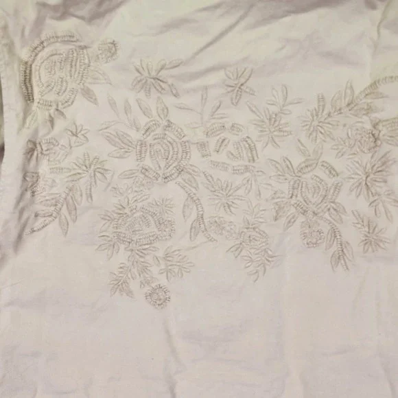 Ralph Lauren Featherweight Twill Field Jacket‎ Khaki Floral Embroidery M NWT - Picture 11 of 16